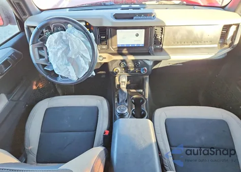 2021 Ford Bronco Base z USA, uszkodzony, nr VIN 1FMDE5BH9MLA82314